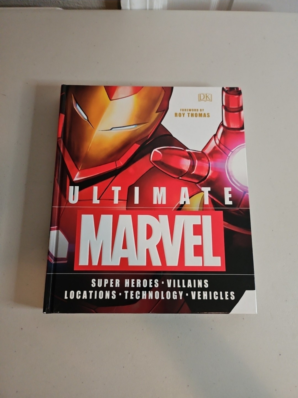Ultimate Marvel Encyclopedia Foreword by Roy Thomas Hardback